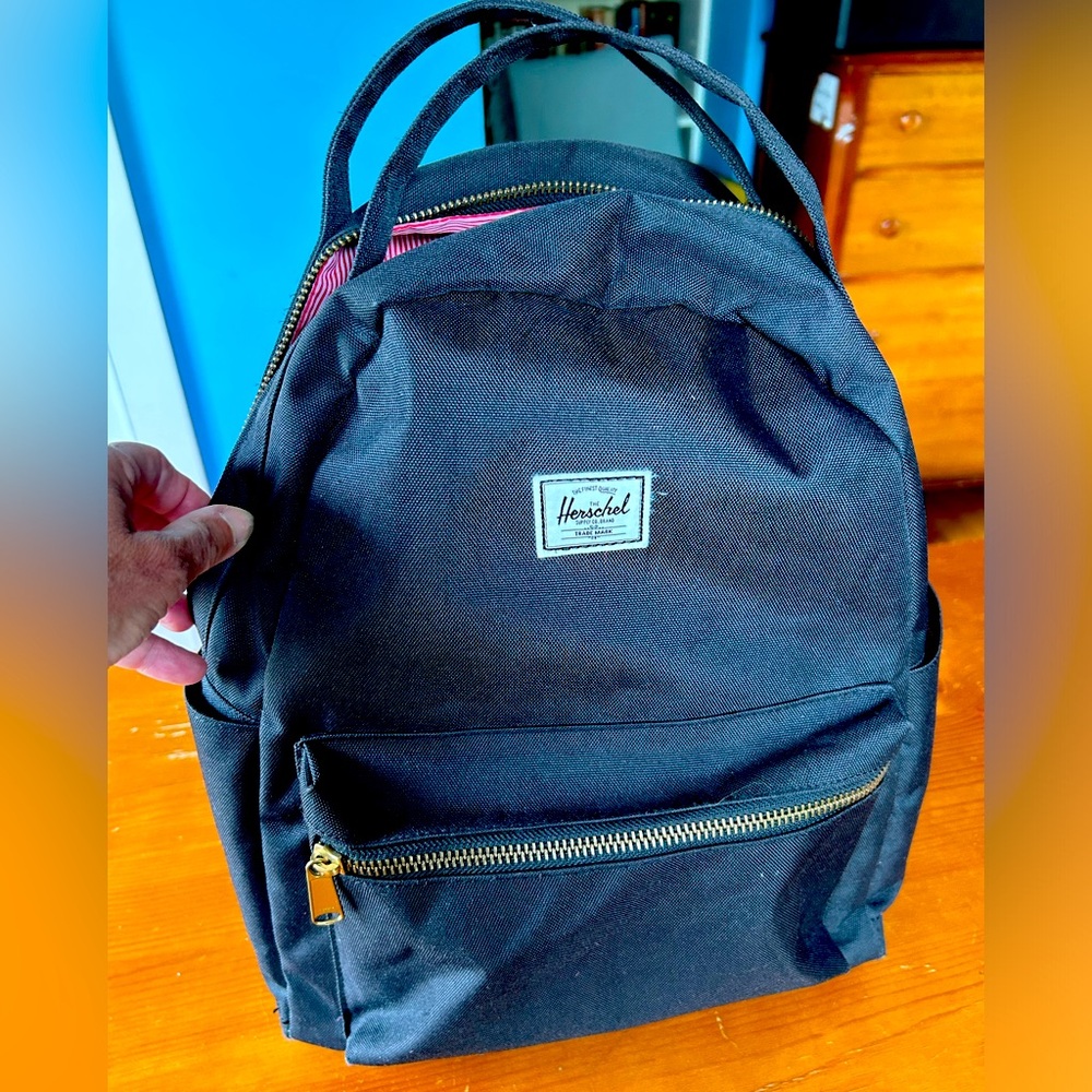 Hershel Supply Company black Nova backpack unisex